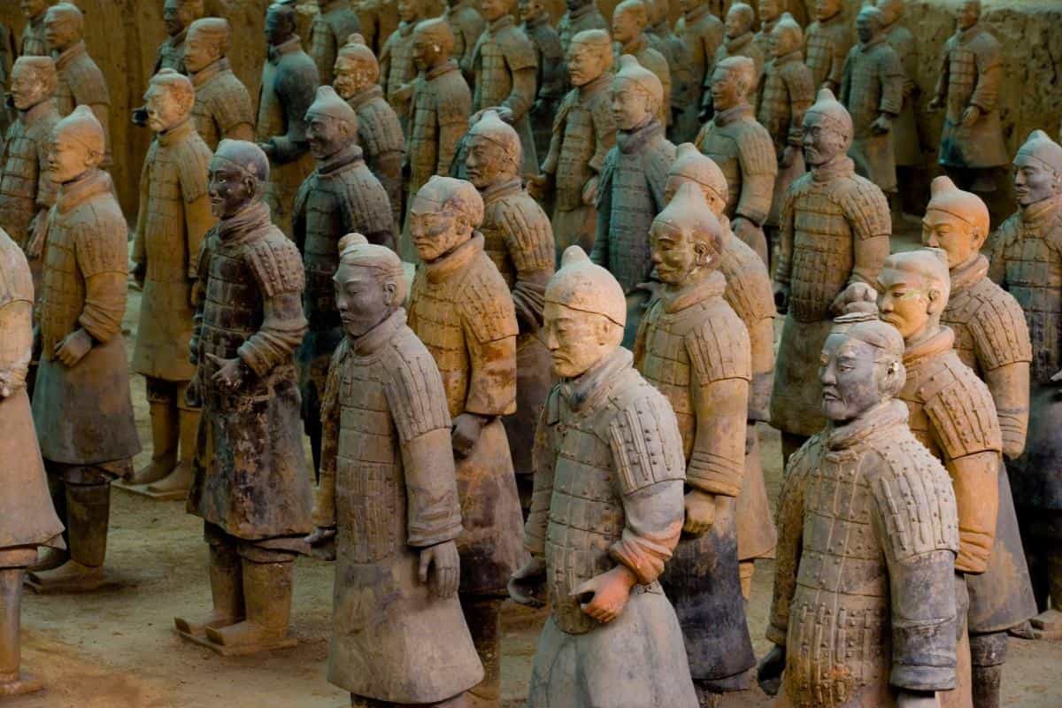 秦始皇陵兵马俑图片分享