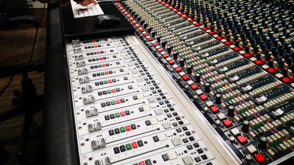 高清调音台图片大全