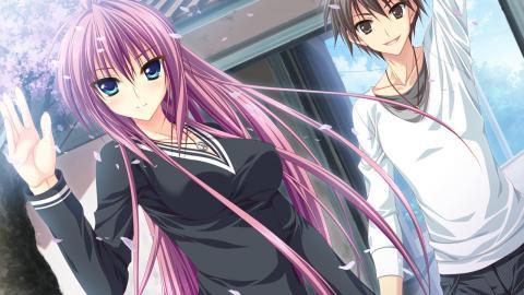 架向星空之桥动漫图片