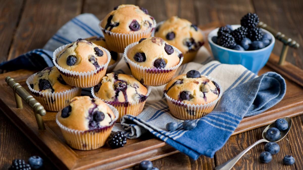 美味纸杯蛋糕图片