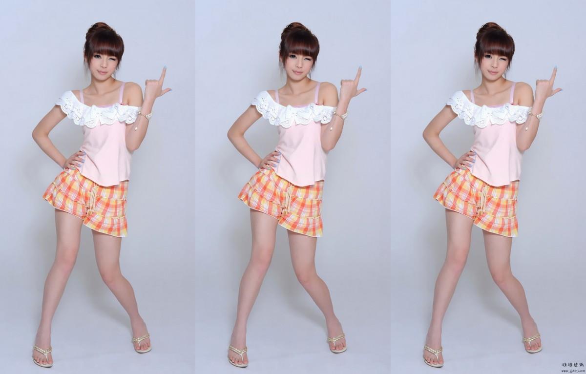 清纯美女黄诗思图片