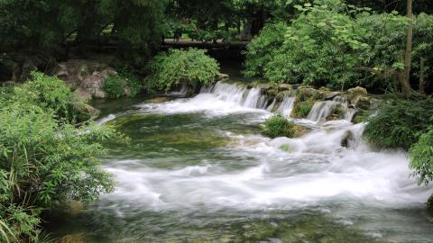 旅游渡假胜地花溪公园图片