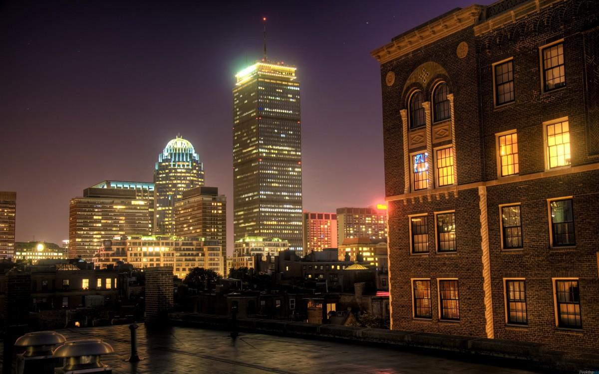 波士顿都市风景图片