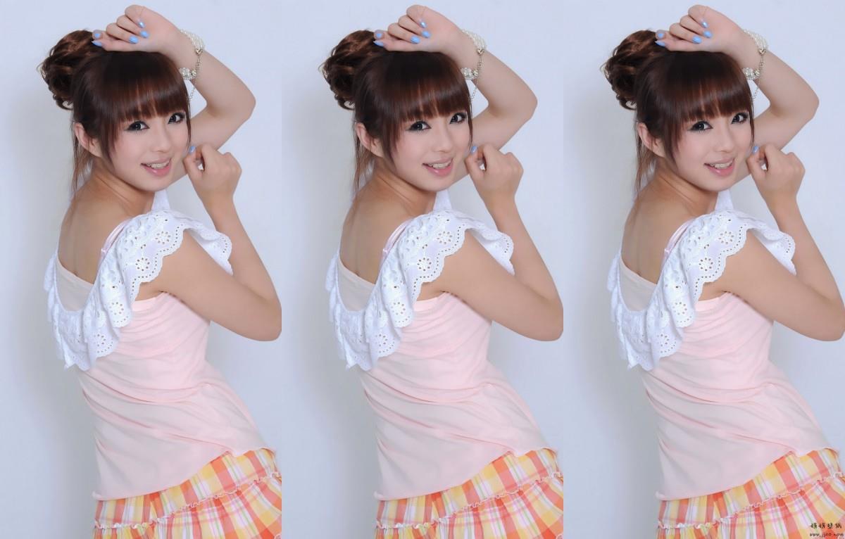 清纯美女黄诗思图片