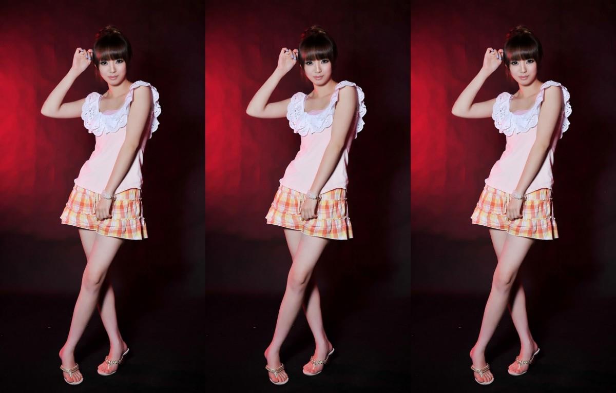 清纯美女黄诗思图片