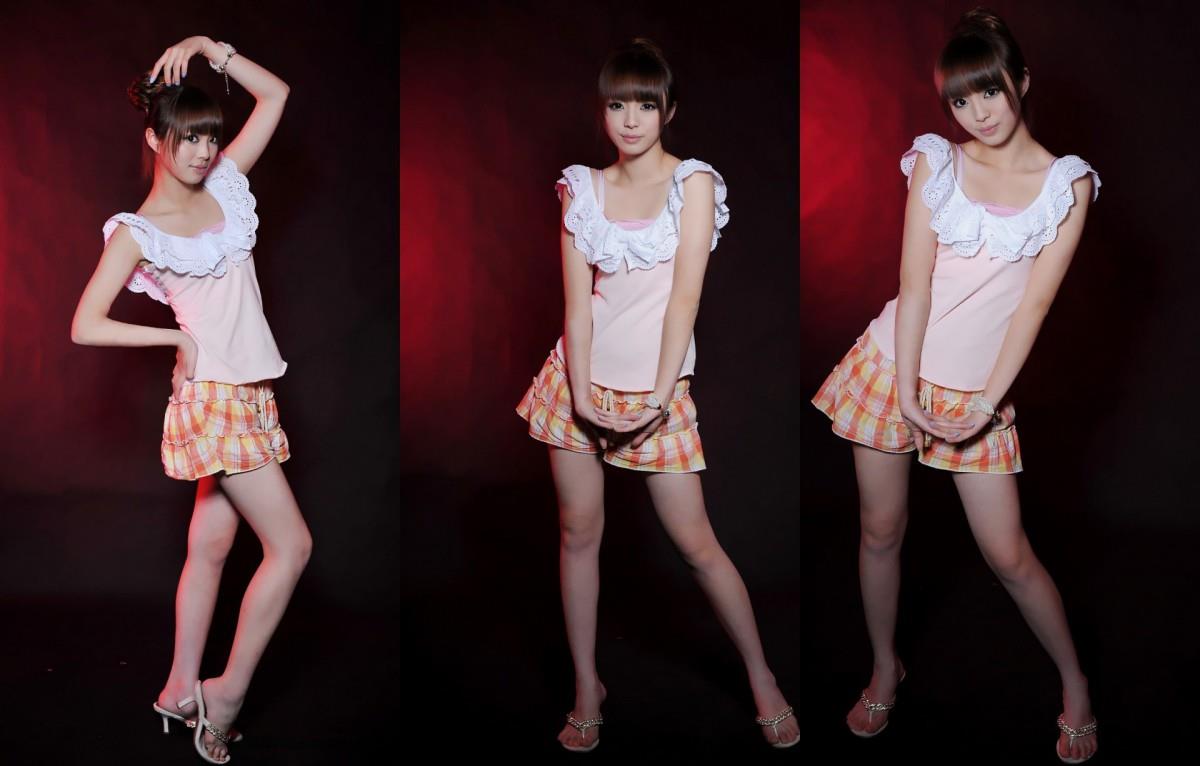 清纯美女黄诗思图片