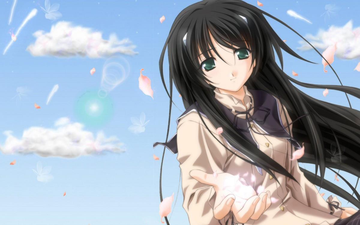 秋之回忆动漫美女图片