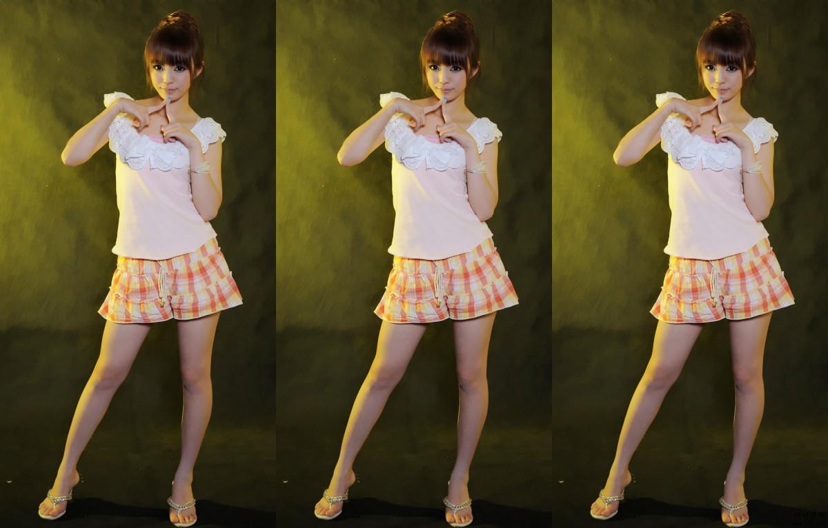 清纯美女黄诗思图片