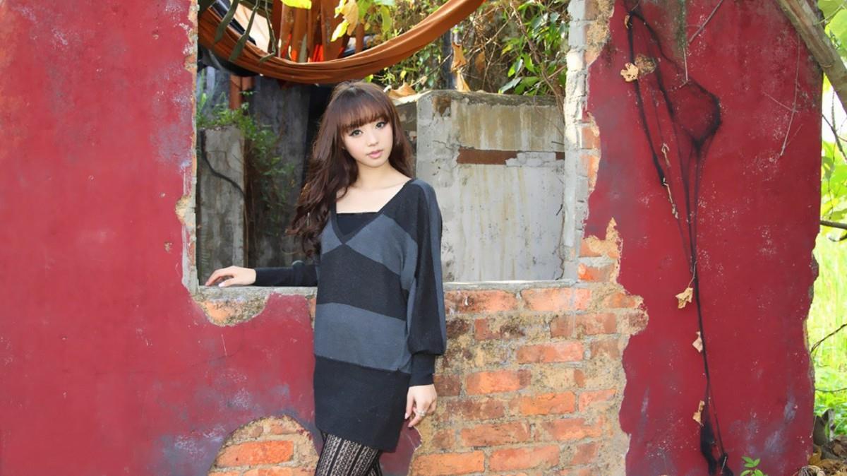 青春靓丽美女黄诗思图片