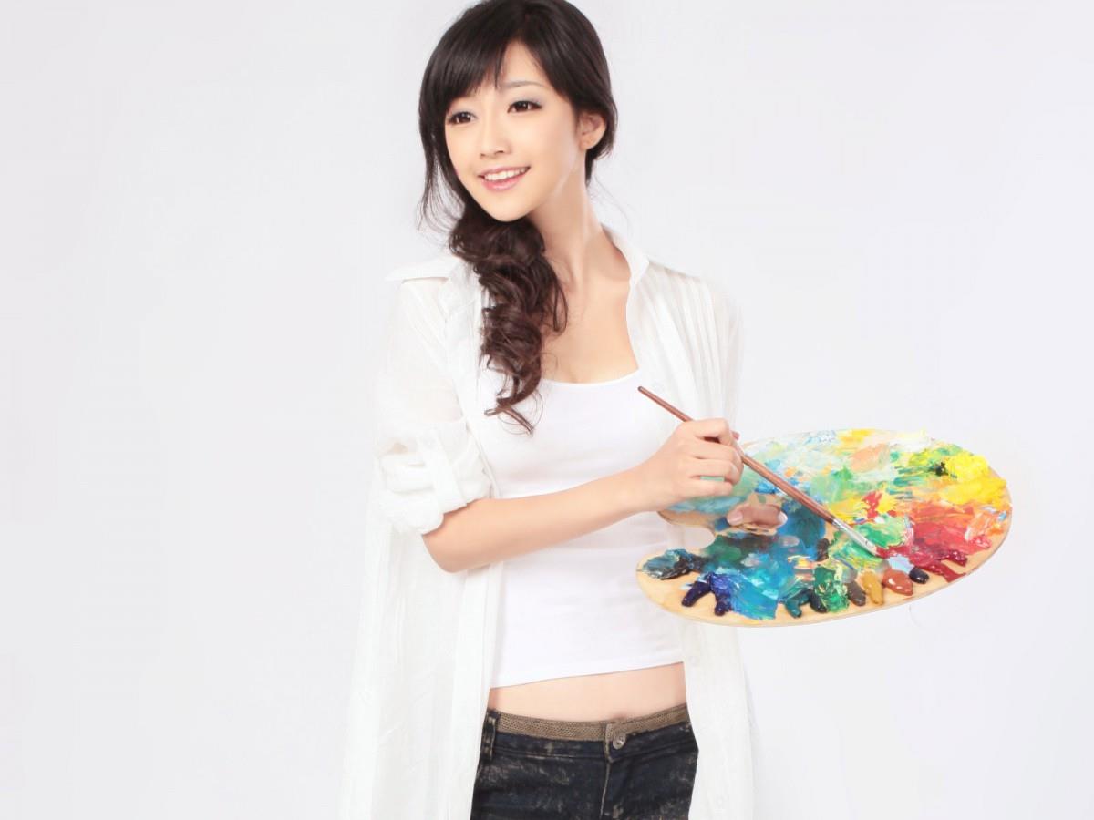 刘凡菲美女图片