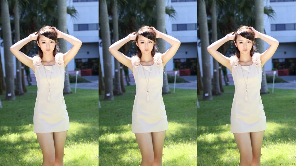 青春靓丽美女黄诗思图片