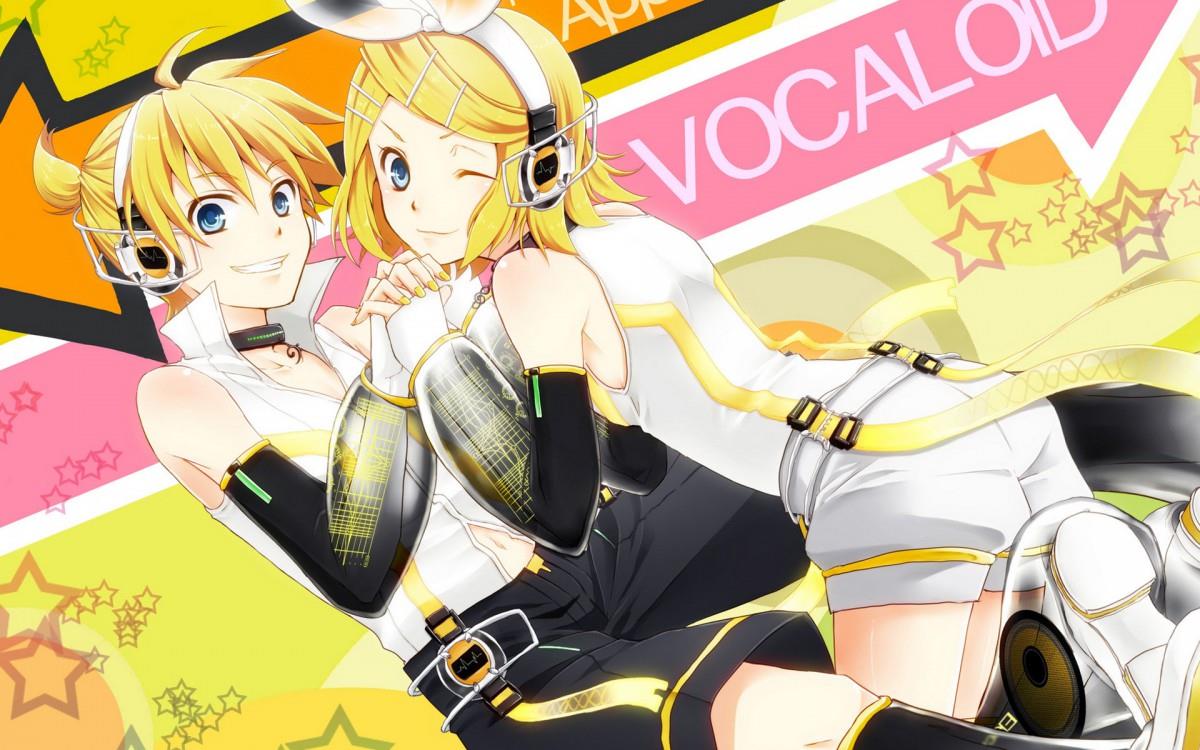 镜音双子动漫图片