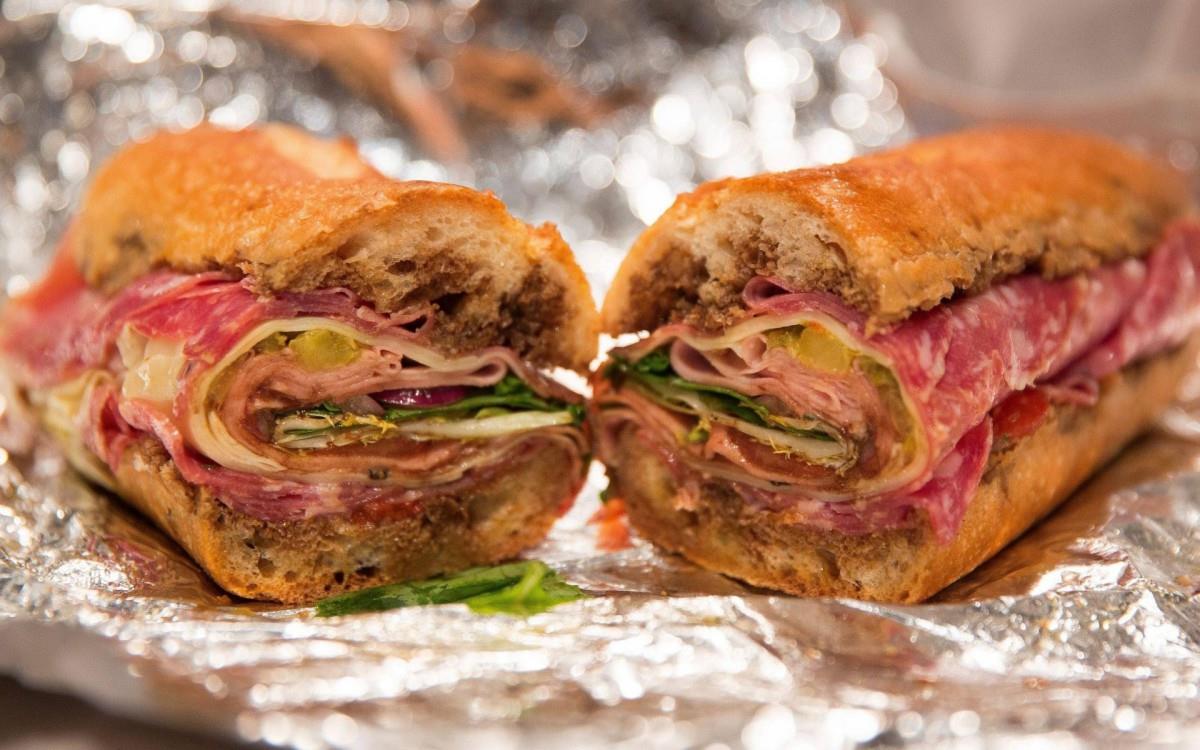 食物三明治图片