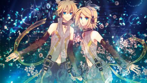 镜音双子动漫图片