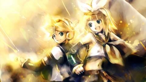 镜音双子动漫图片