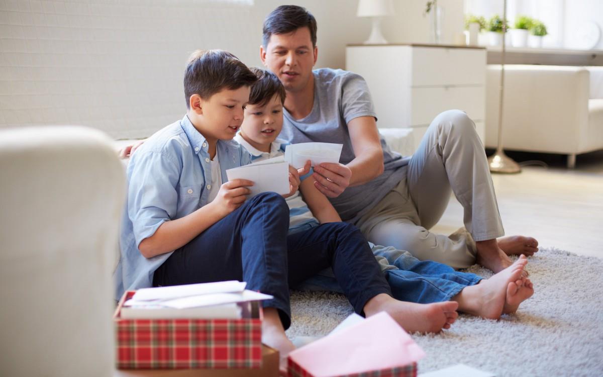 幸福生活一家人图片