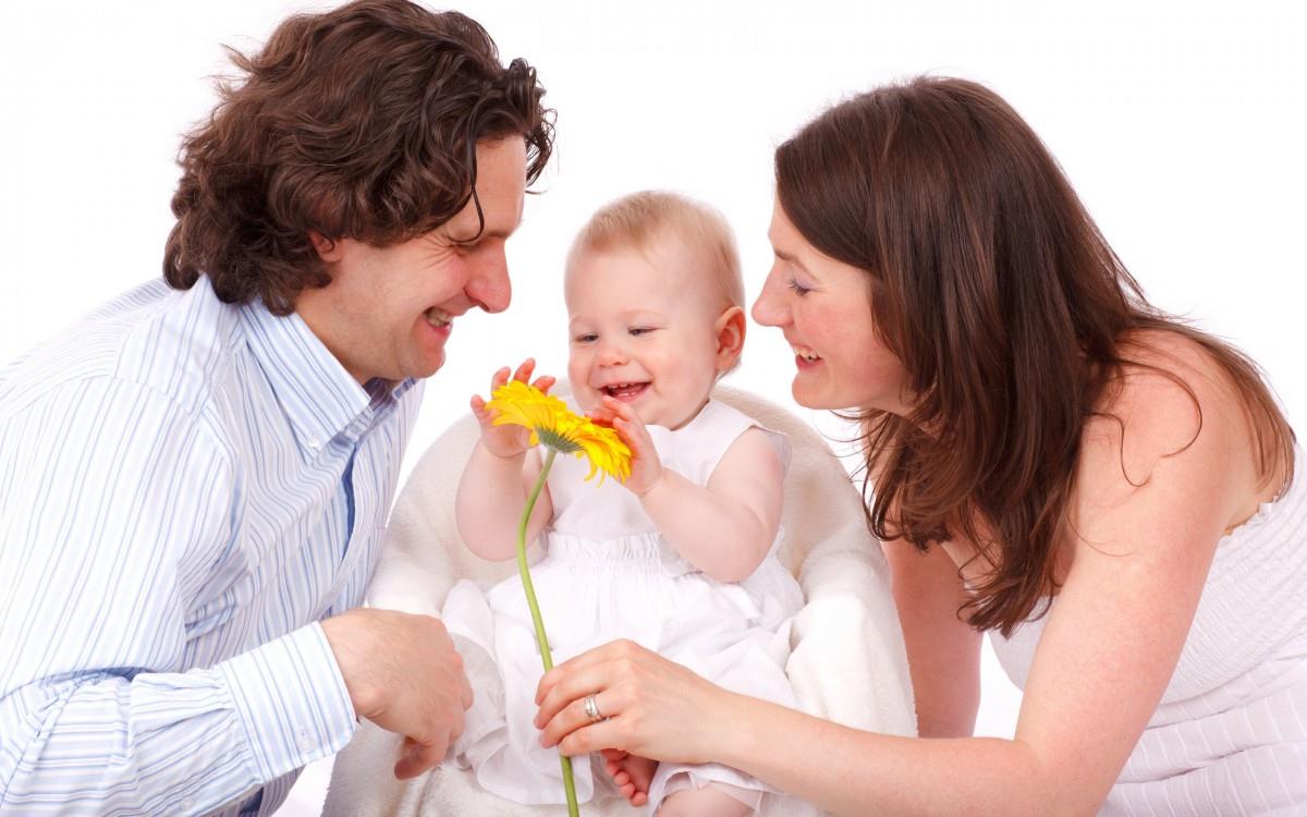 幸福生活一家人图片