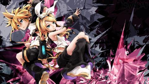 镜音双子动漫图片