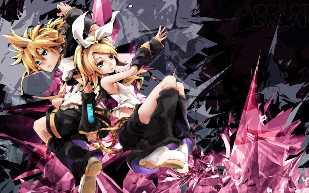 镜音双子动漫图片