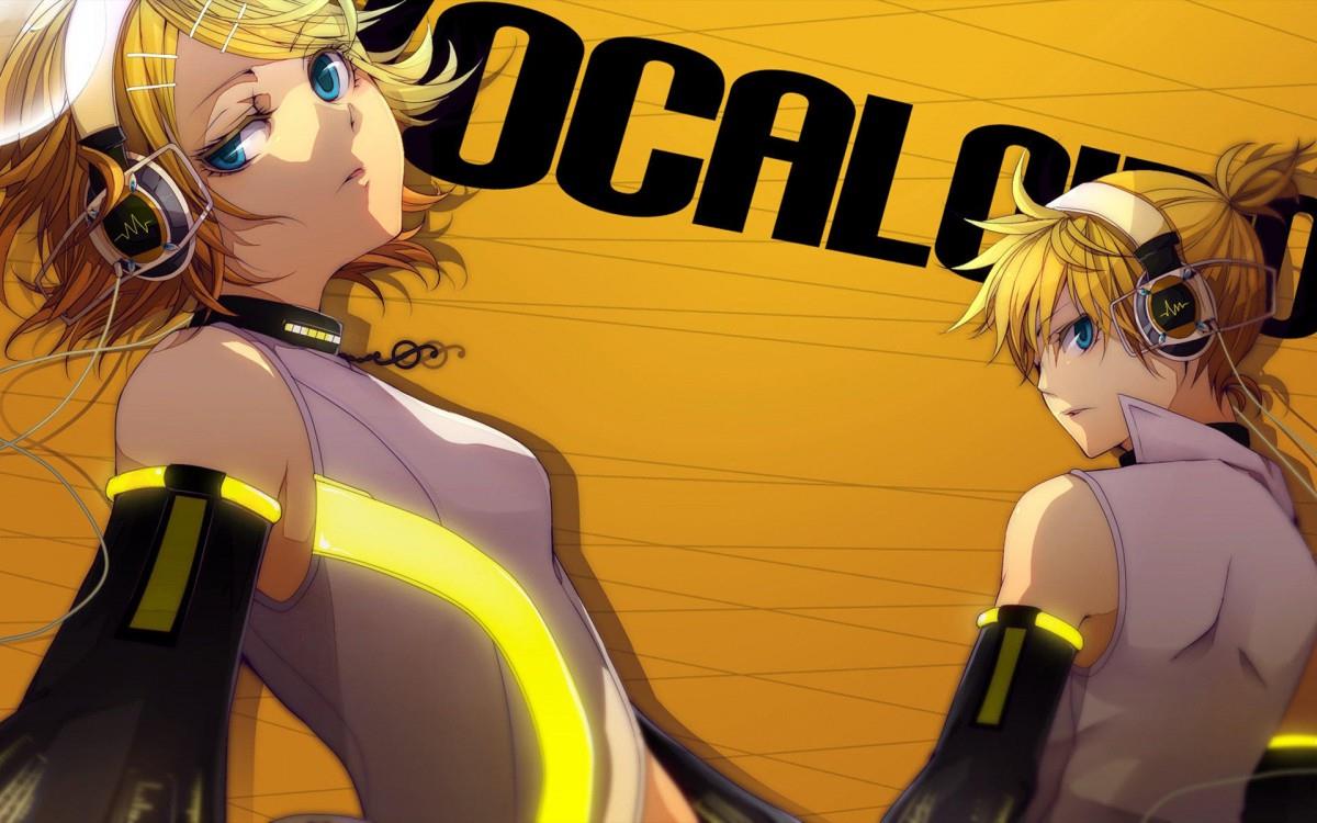 镜音双子动漫图片