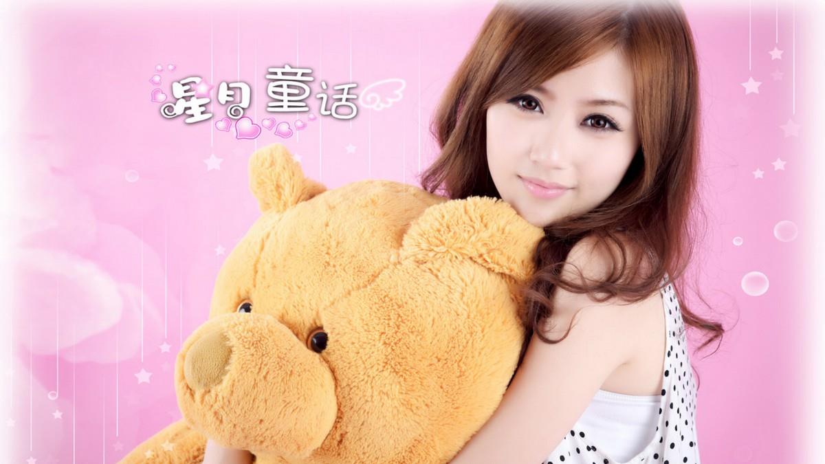 星月童话可爱甜美女孩图片