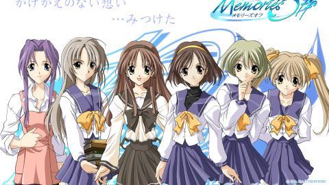 秋之回忆游戏动漫美女图片