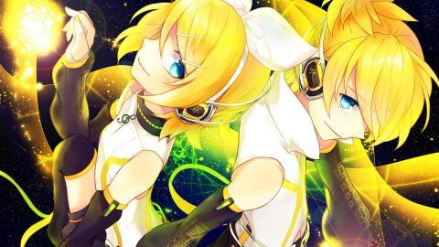 镜音双子动漫图片