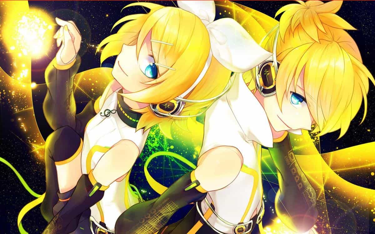 镜音双子动漫图片