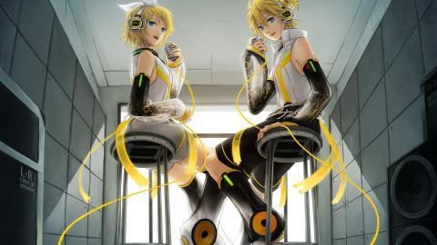 镜音双子动漫图片