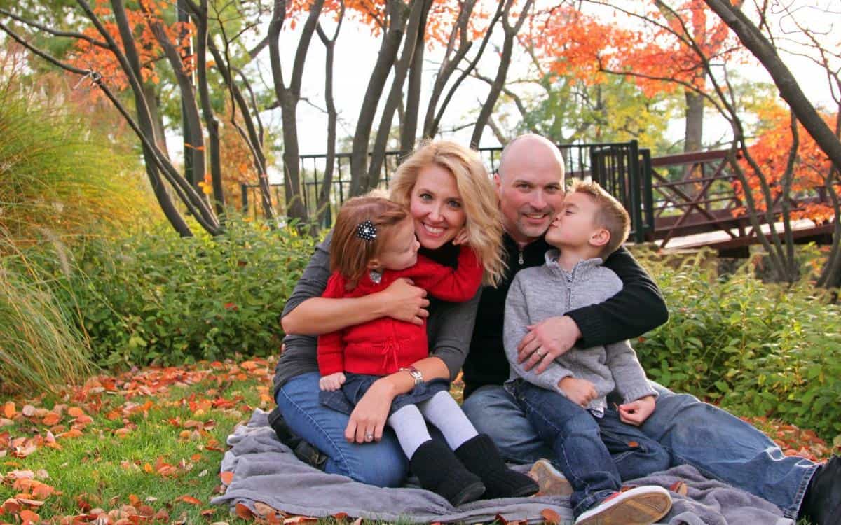 幸福生活一家人图片