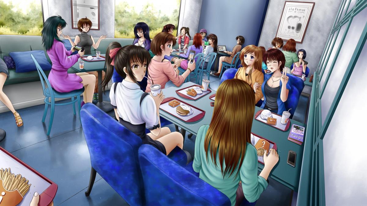 ilolamai青春活力美少女插画图片