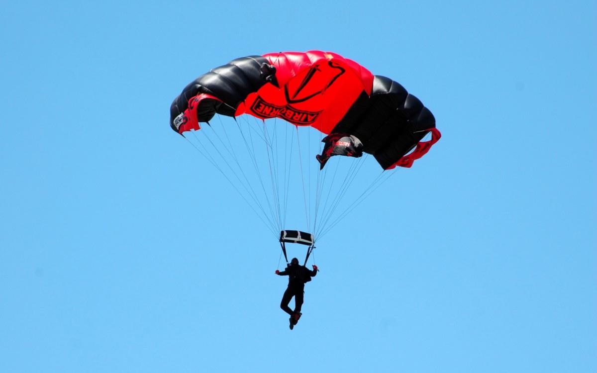 滑翔伞极限运动图片