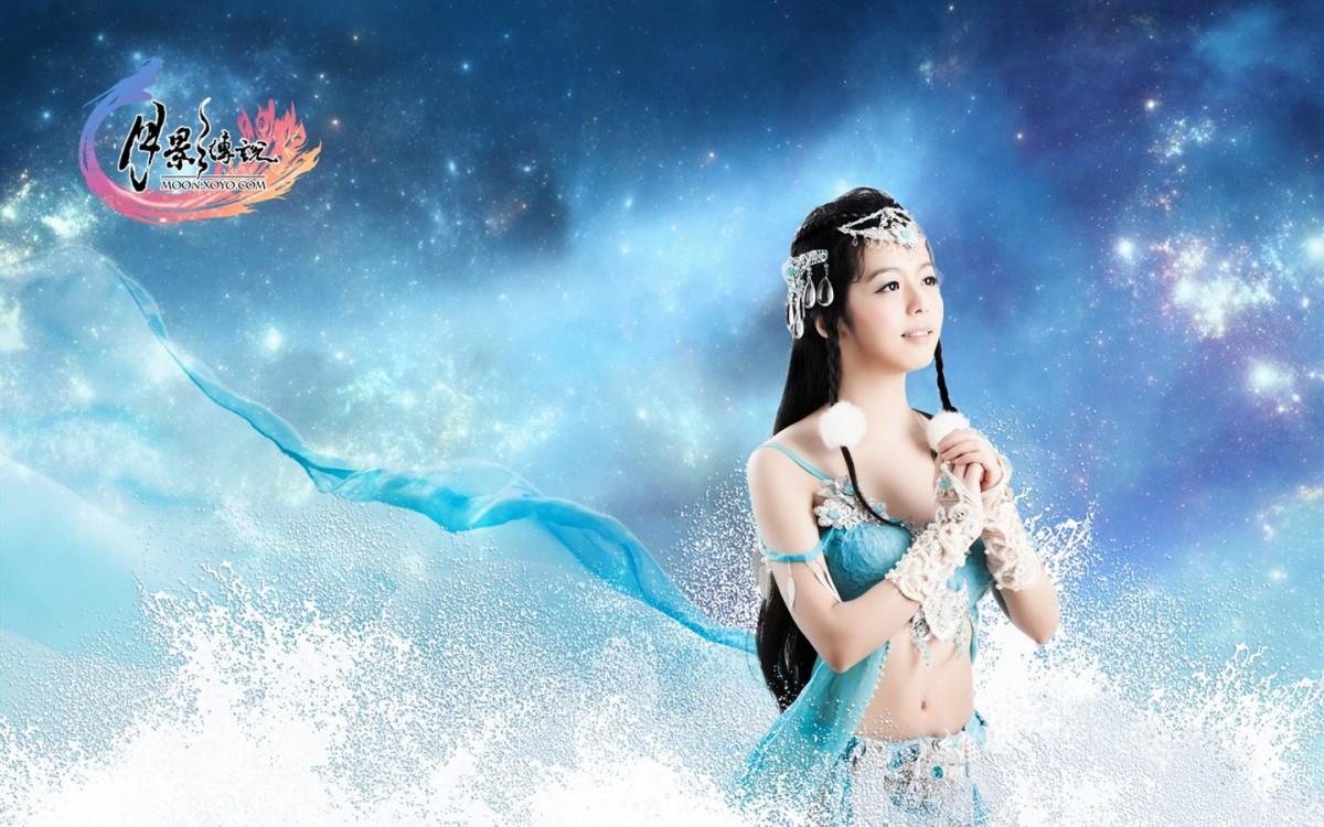 月影传说纳兰真cos图片