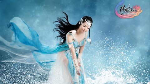 月影传说纳兰真cos图片