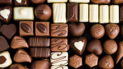 细腻甜美的巧克力图片