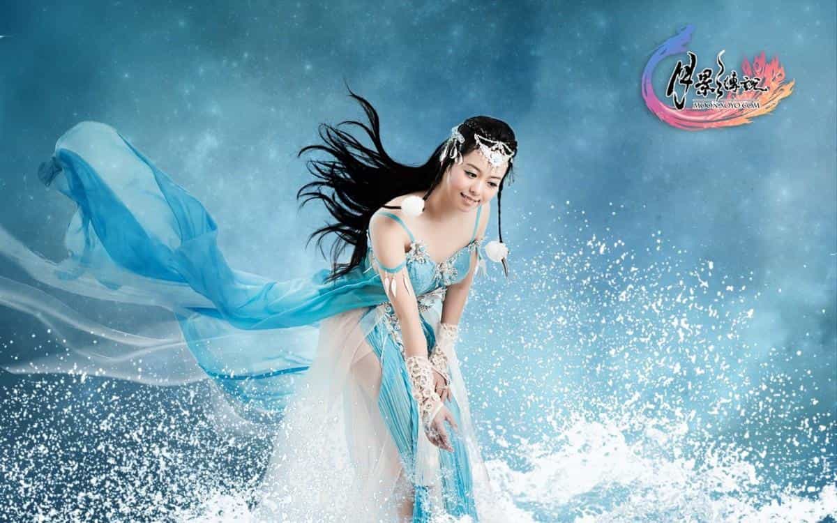 月影传说纳兰真cos图片