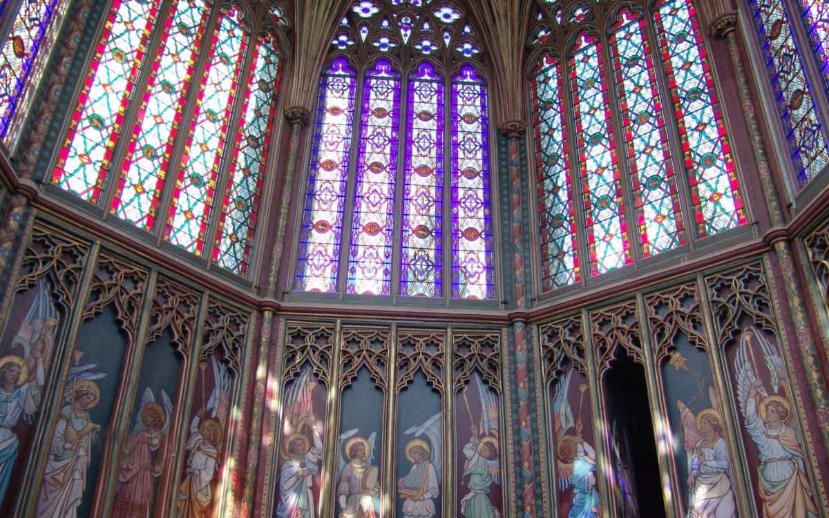 欧洲教堂室内建筑图片