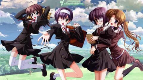 悠久之翼动漫美少女图片