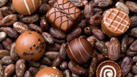 细腻甜美的巧克力图片