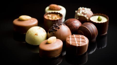 细腻甜美的巧克力图片