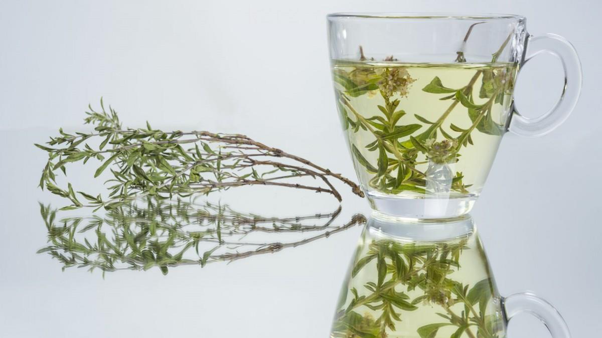 香味浓郁的花茶图片