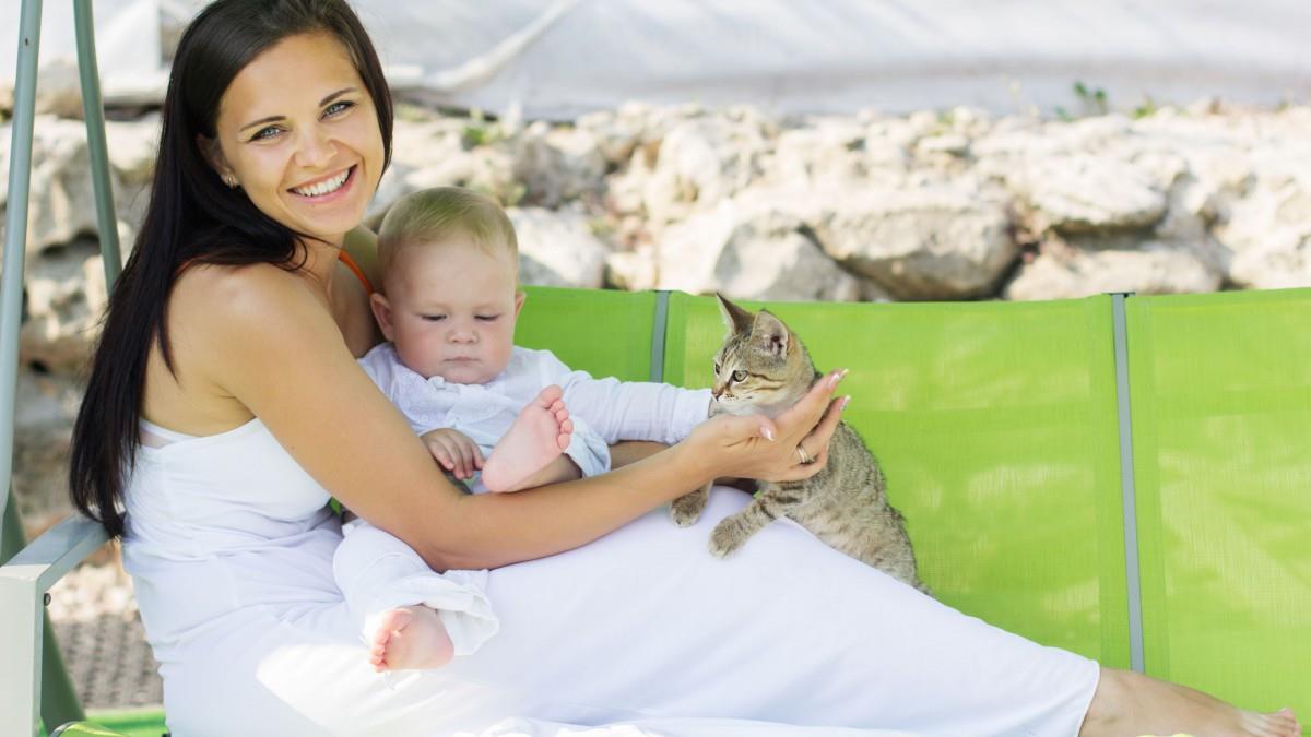 妈妈和宝宝图片素材