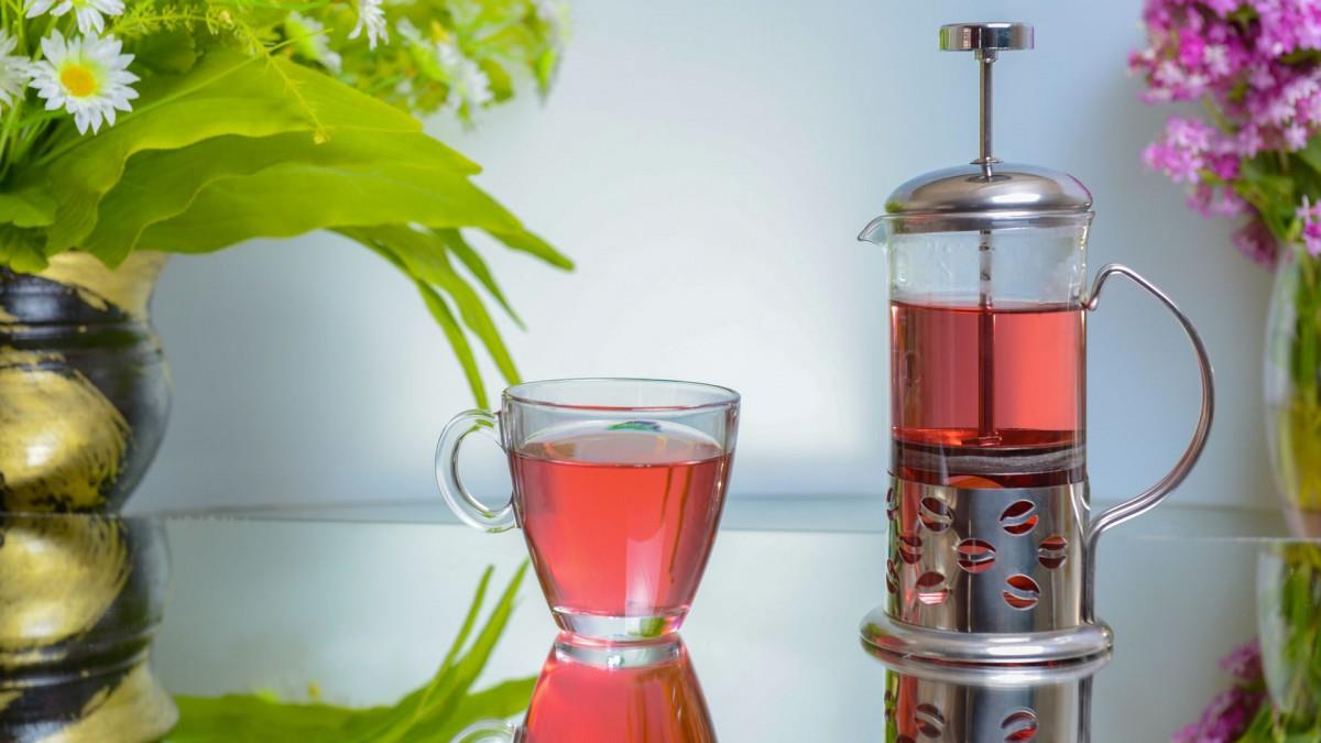 香味浓郁的花茶图片