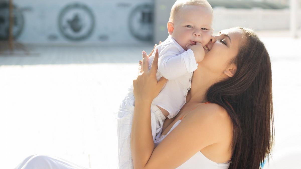 妈妈和宝宝图片素材