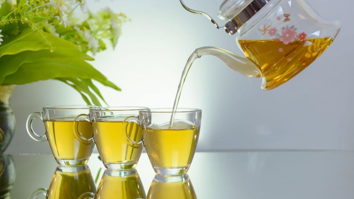 香味浓郁的花茶图片