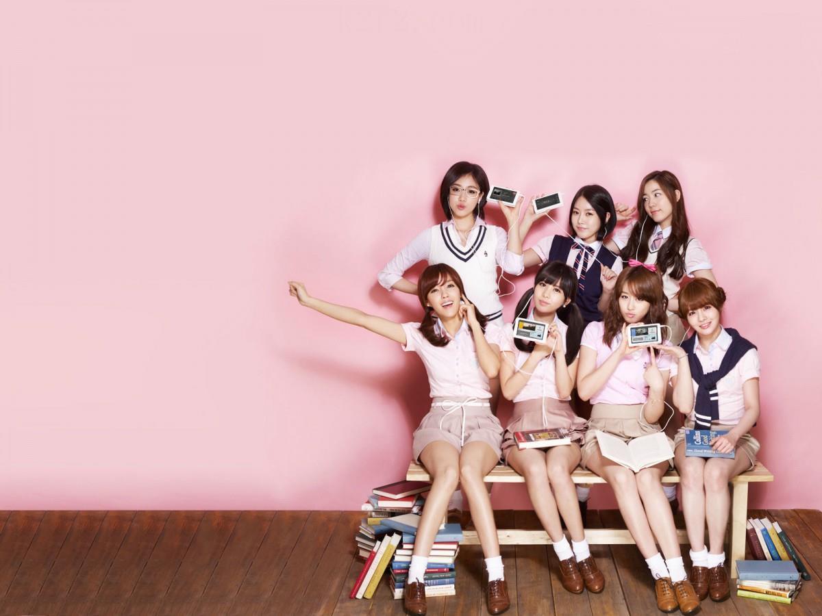 韩国美女T-ara组合图片