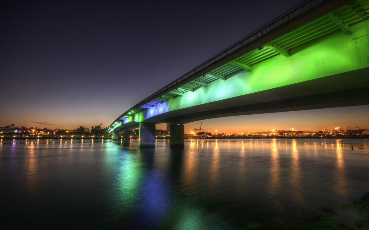 天使之城洛杉矶夜景图片