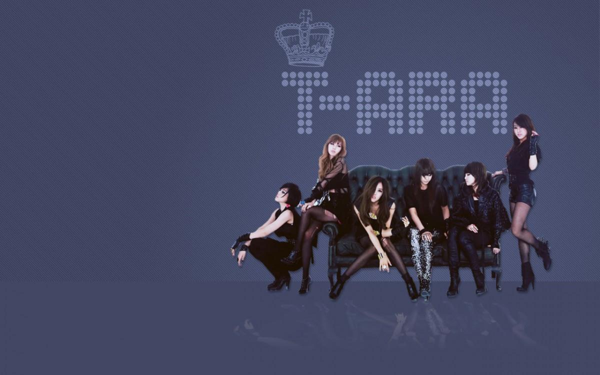 韩国美女T-ara组合图片