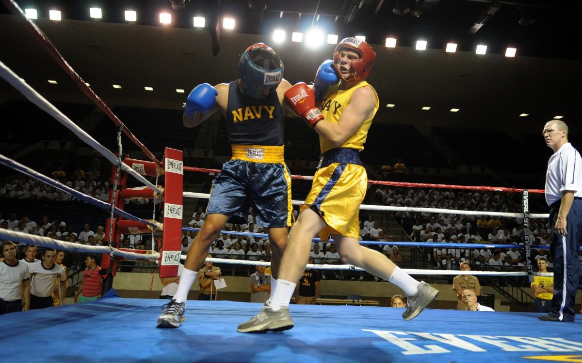 拳击比赛格斗图片