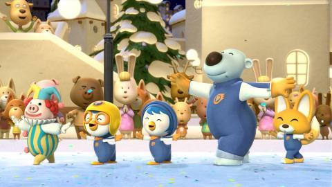 波鲁鲁冰雪大冒险动画片图片